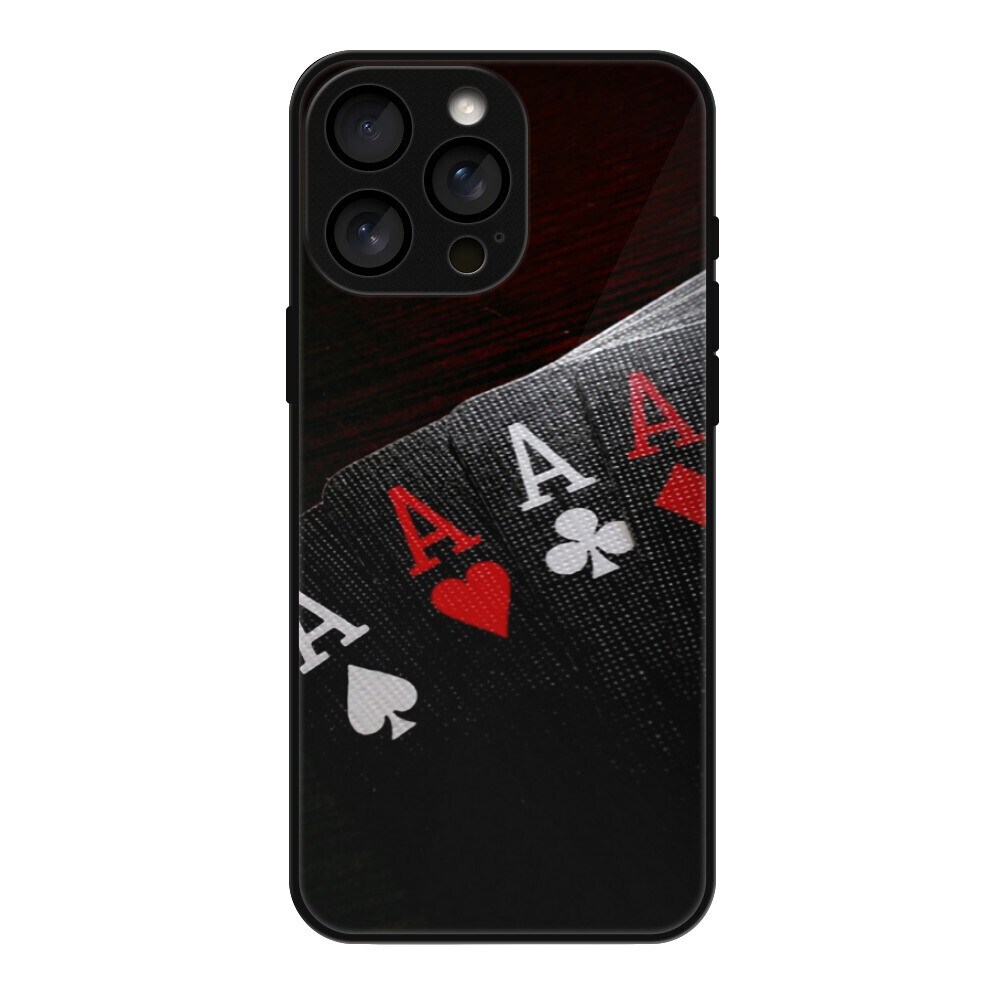 Lesklé puzdro MagSafe iSaprio - Poker - iPhone 16 Pro Max