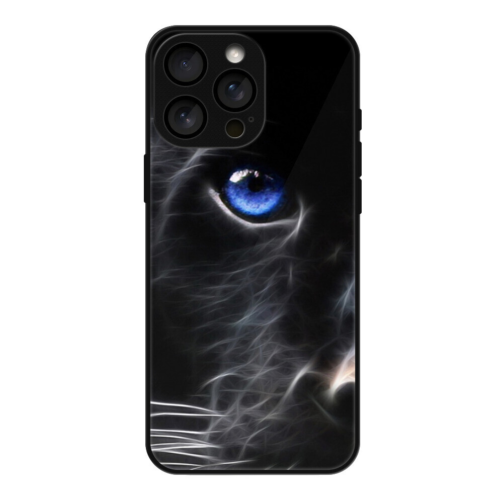 Lesklé puzdro MagSafe iSaprio - Black Puma - iPhone 16 Pro Max