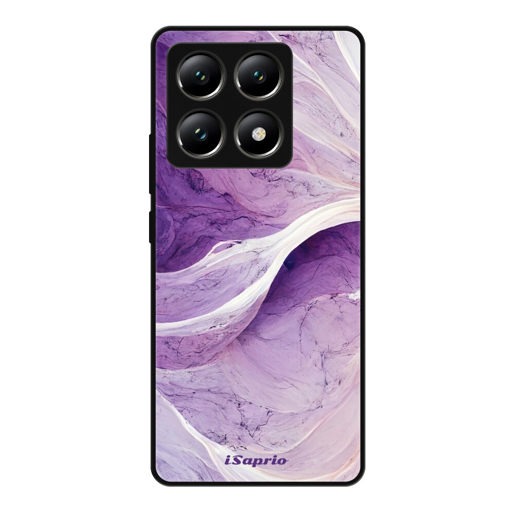 Lesklé puzdro Exclusive iSaprio - Purple Paint 10 - Xiaomi 14T