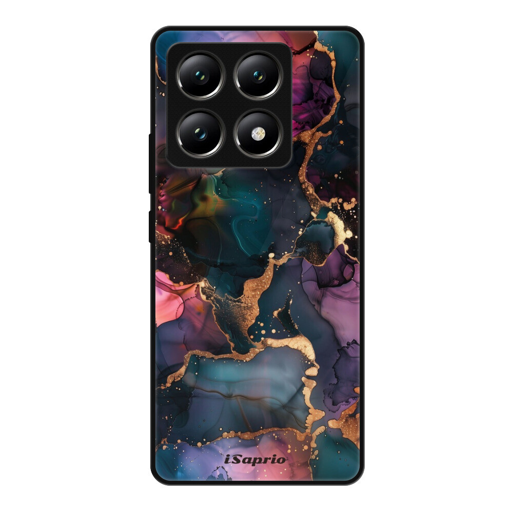 Lesklé puzdro Exclusive iSaprio - Dark Marble 10 - Xiaomi 14T