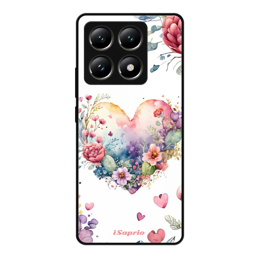 Lesklé puzdro Exclusive iSaprio - Floral Heart - Xiaomi 14T