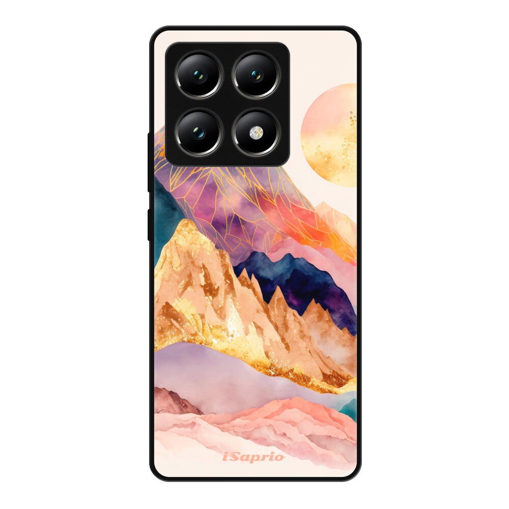 Lesklé puzdro Exclusive iSaprio - Abstract Mountains - Xiaomi 14T