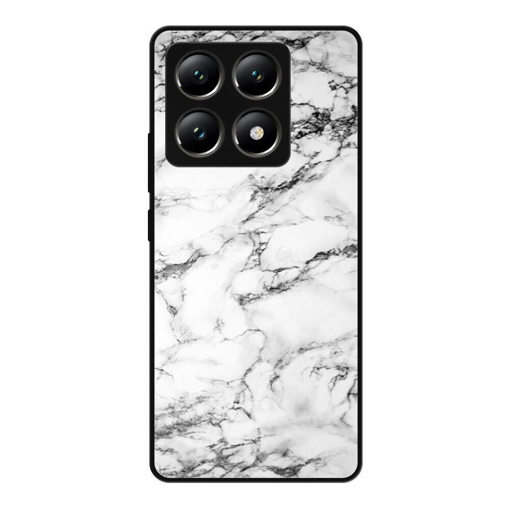 Lesklé puzdro Exclusive iSaprio - White Marble 01 - Xiaomi 14T