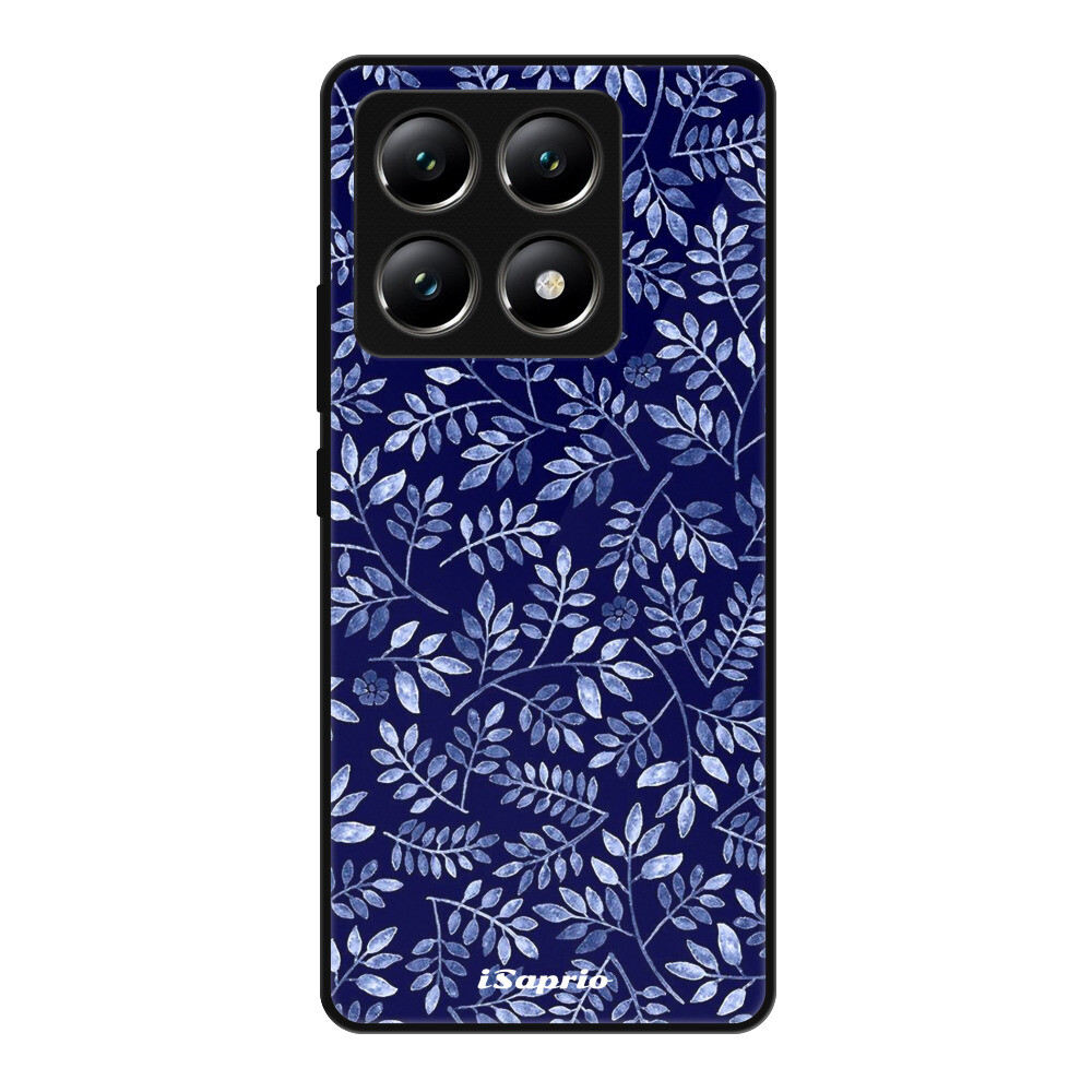 Lesklé puzdro Exclusive iSaprio - Blue Leaves 05 - Xiaomi 14T