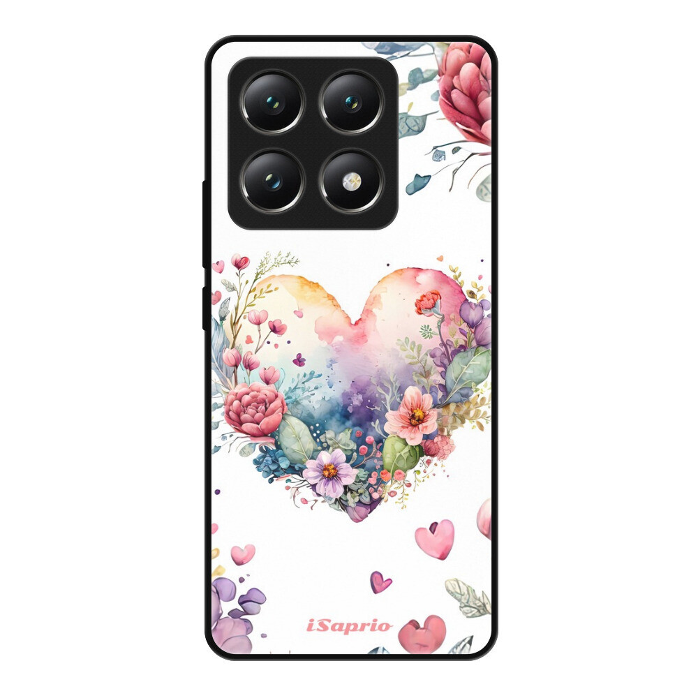 Lesklé puzdro Exclusive iSaprio - Floral Heart - Xiaomi 14T Pro
