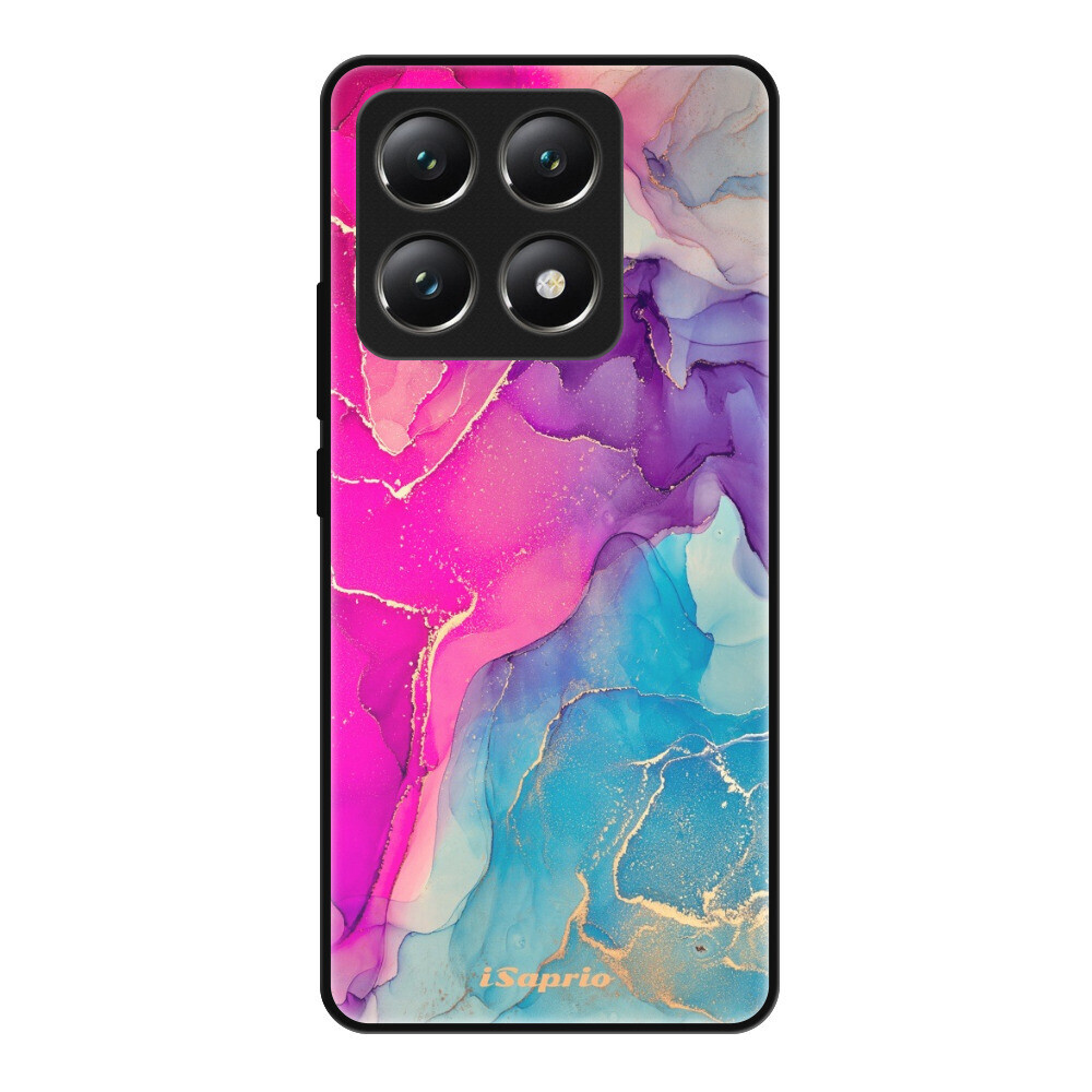 Lesklé puzdro Exclusive iSaprio - Purple Ink - Xiaomi 14T Pro