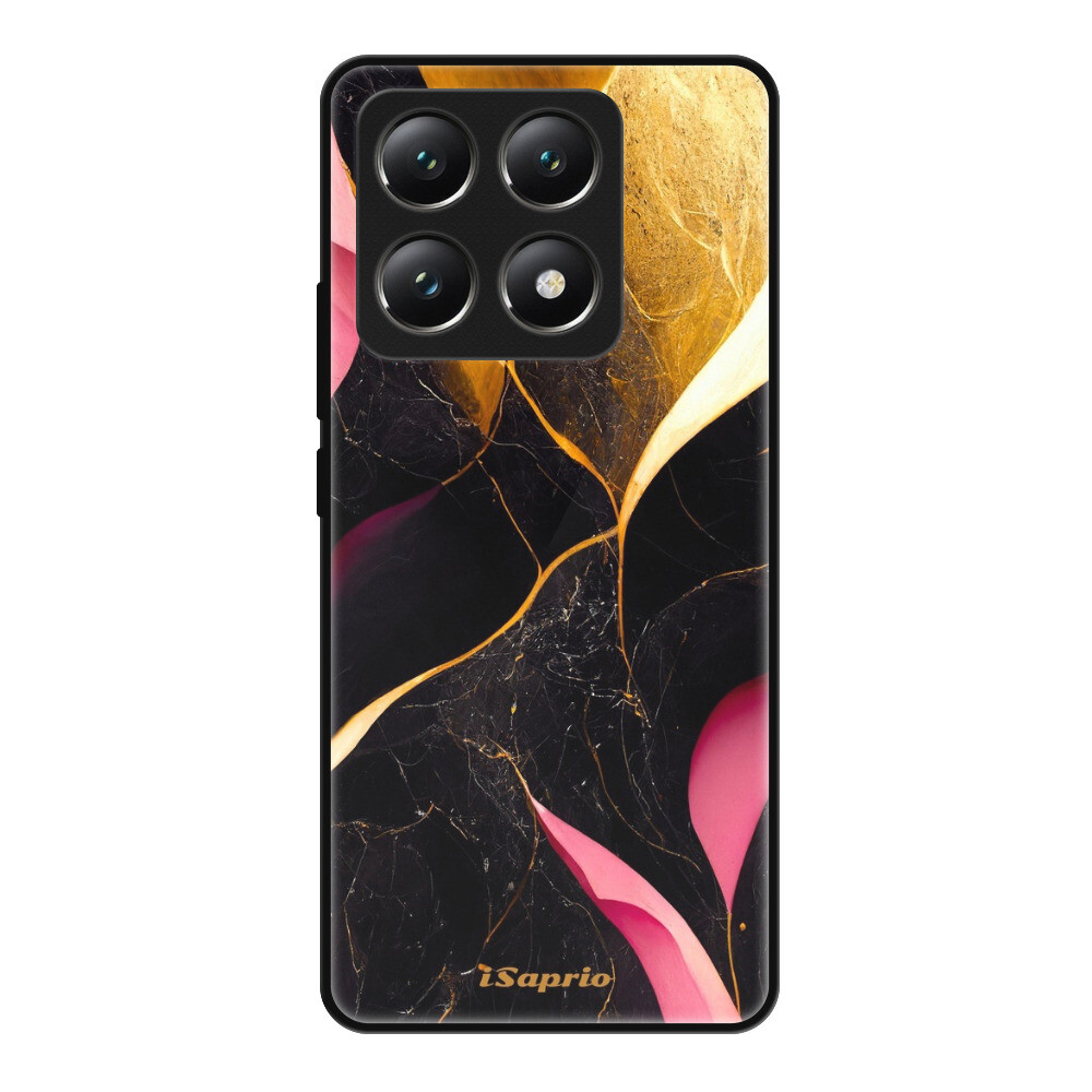 Lesklé puzdro Exclusive iSaprio - Gold Pink Marble - Xiaomi 14T Pro