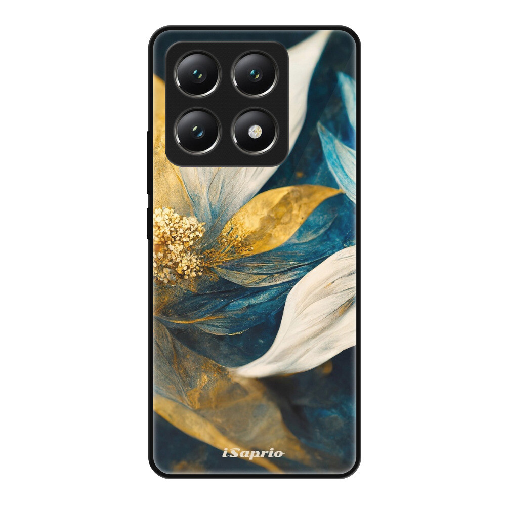 Lesklé puzdro Exclusive iSaprio - Gold Petals - Xiaomi 14T Pro