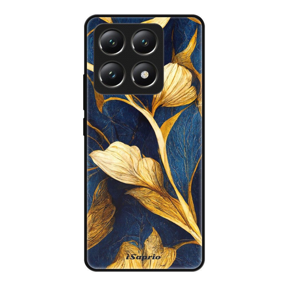 Lesklé puzdro Exclusive iSaprio - Gold Leaves - Xiaomi 14T Pro