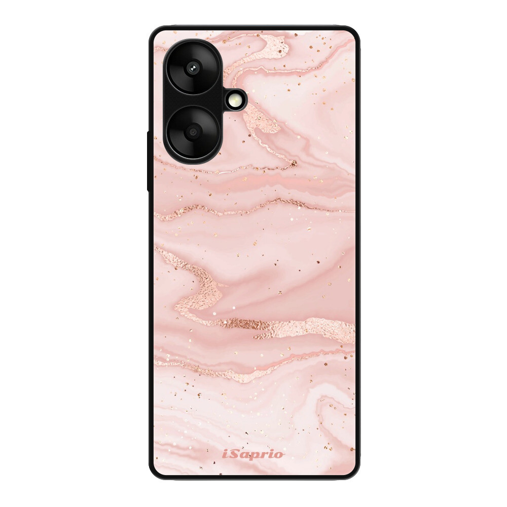 Lesklé puzdro Exclusive iSaprio - RoseGold Marble 10 - Xiaomi Redmi 13C 5G