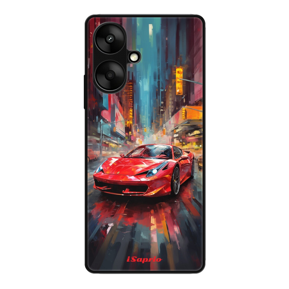 Lesklé puzdro Exclusive iSaprio - Ferrari - Xiaomi Redmi 13C 5G