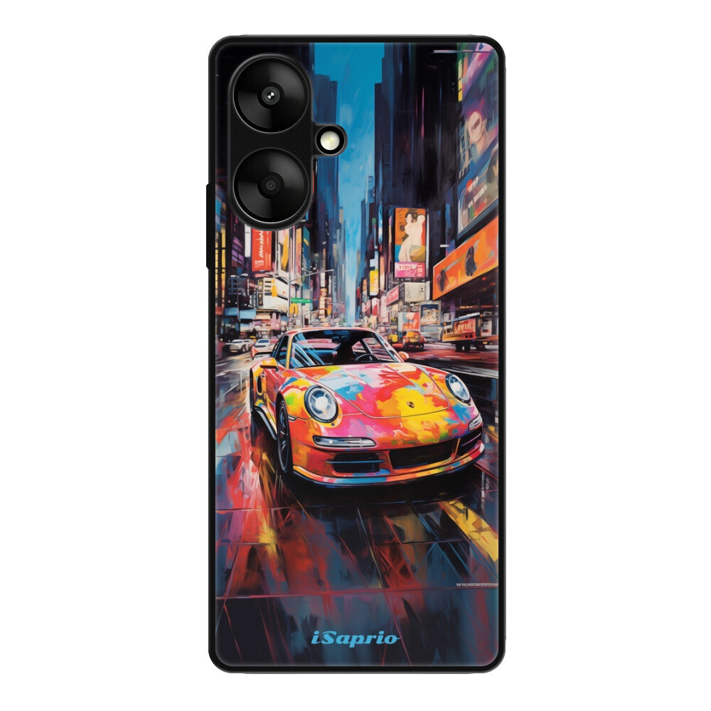 Lesklé puzdro Exclusive iSaprio - Abstract Porsche - Xiaomi Redmi 13C 5G