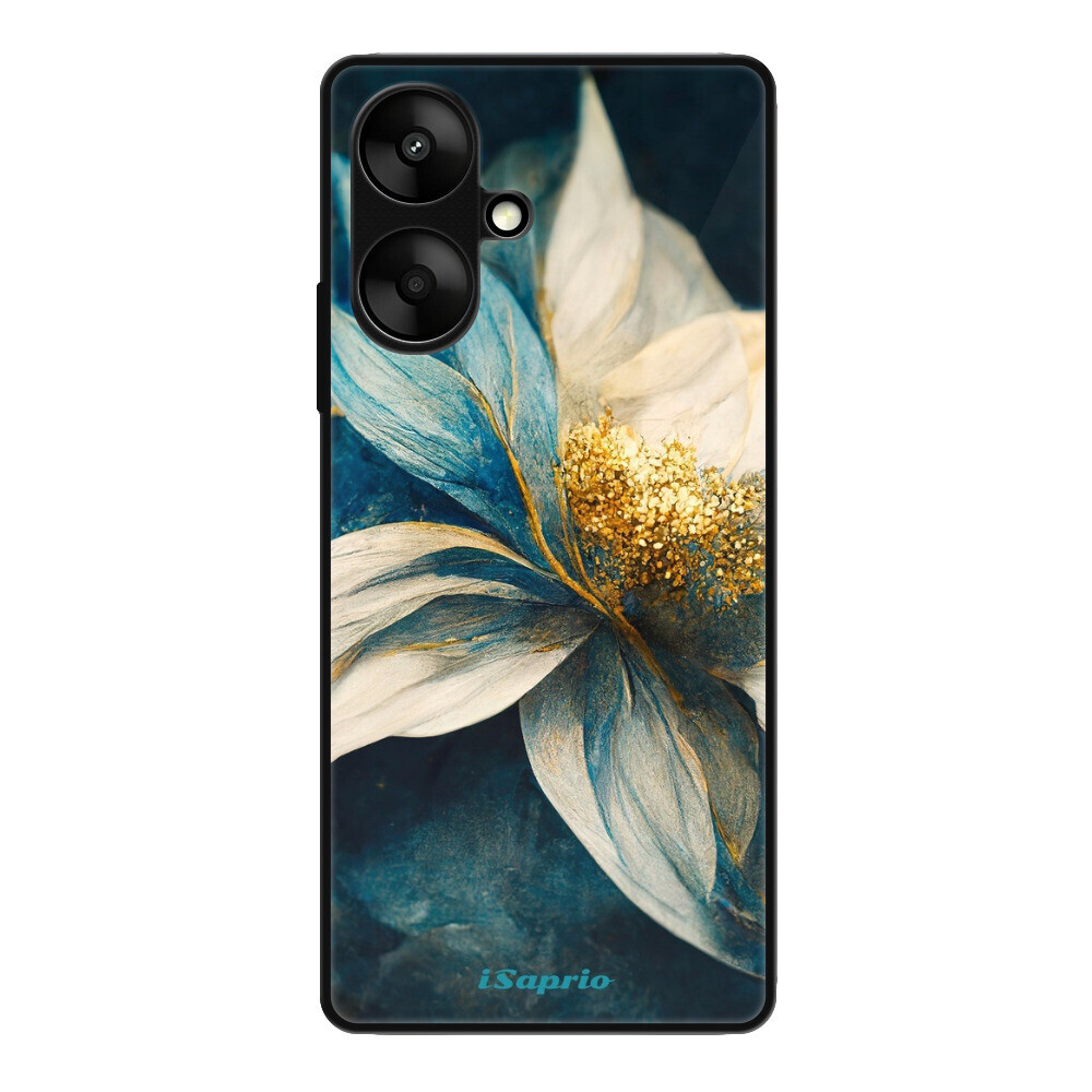 Lesklé puzdro Exclusive iSaprio - Blue Petals - Xiaomi Redmi 13C 5G
