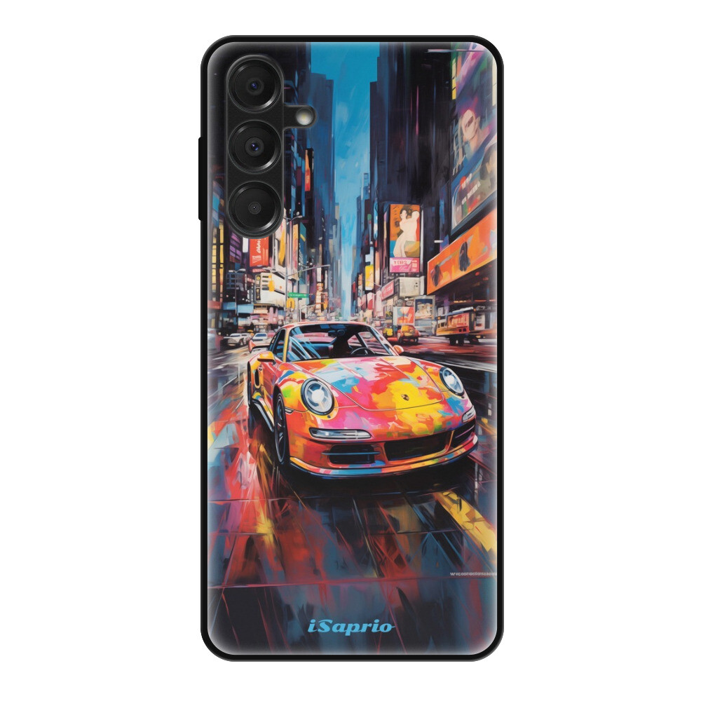 Lesklé puzdro Exclusive iSaprio - Abstract Porsche - Samsung Galaxy A16 5G