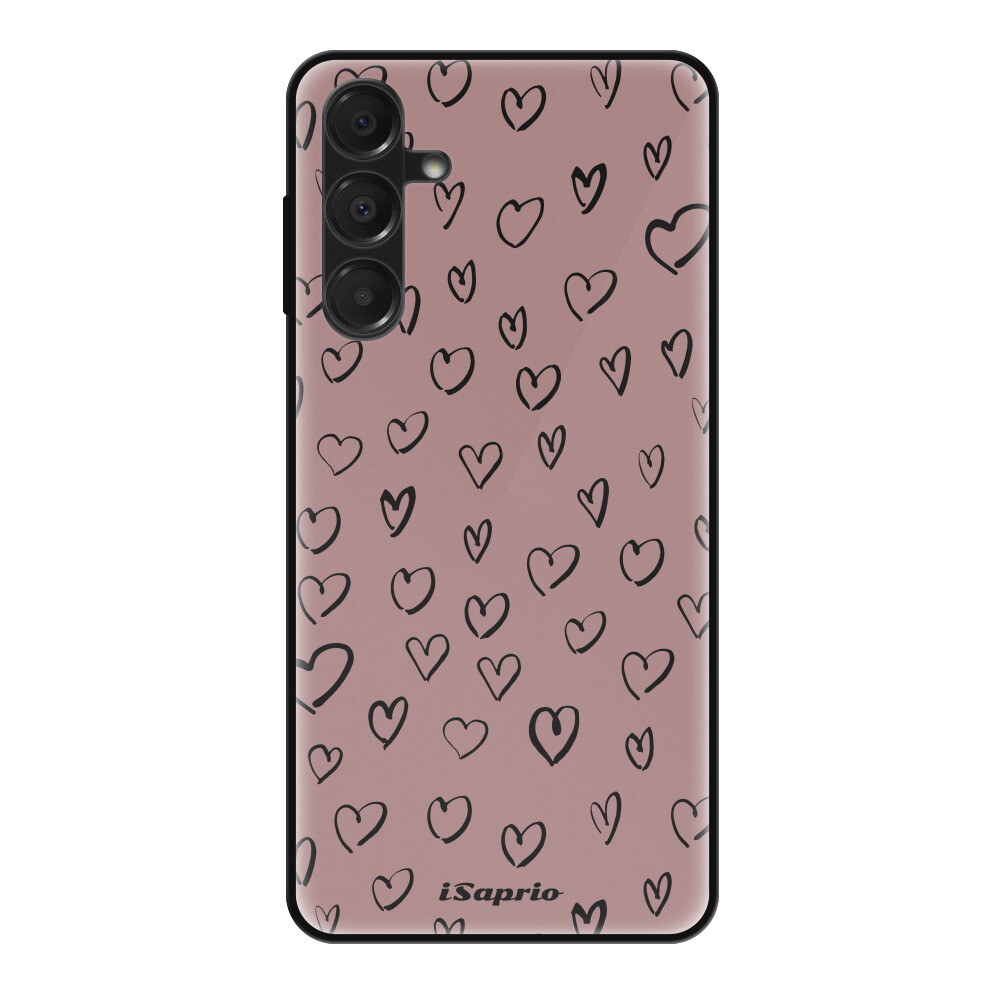Lesklé puzdro Exclusive iSaprio - Heart Dark - Samsung Galaxy A16 5G