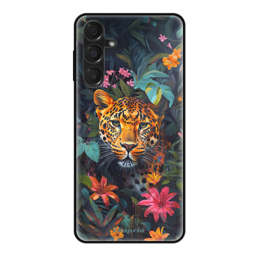 Lesklé puzdro Exclusive iSaprio - Flower Jaguar - Samsung Galaxy A16 5G