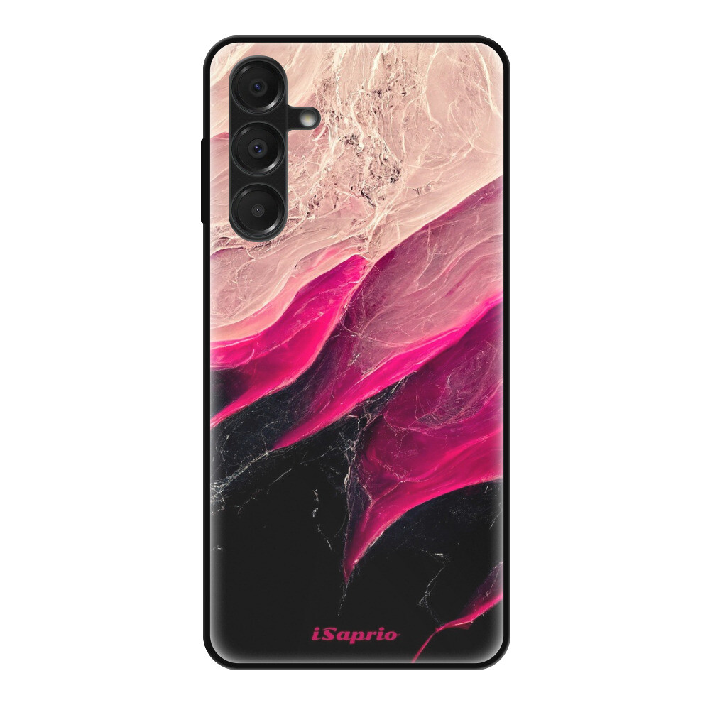 Lesklé puzdro Exclusive iSaprio - Black and Pink - Samsung Galaxy A16 5G