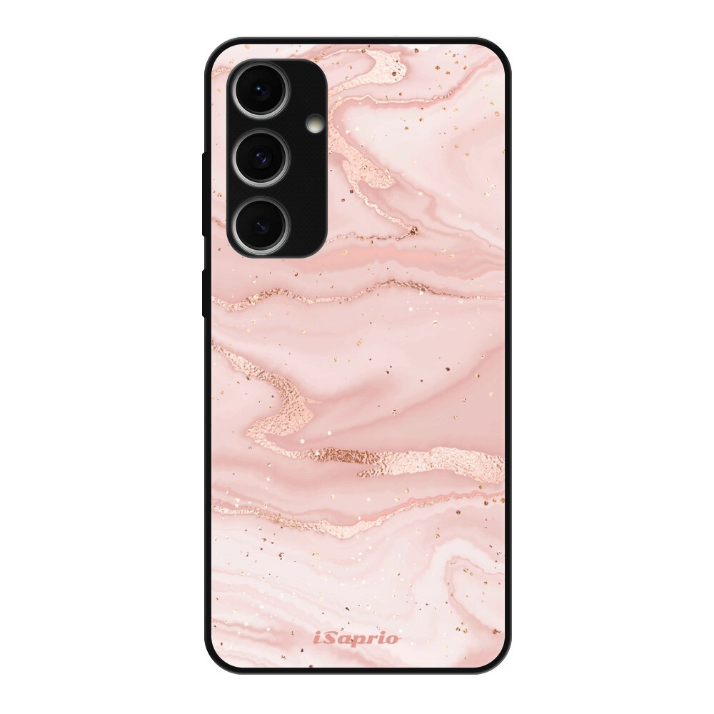 Lesklé puzdro Exclusive iSaprio - RoseGold Marble 10 - Samsung Galaxy S24 FE