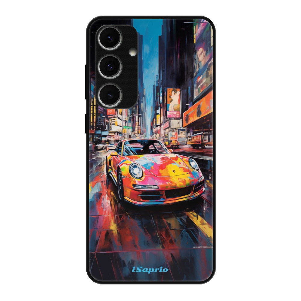 Lesklé puzdro Exclusive iSaprio - Abstract Porsche - Samsung Galaxy S24 FE