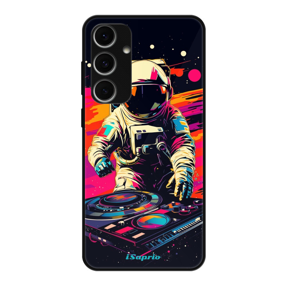 Lesklé puzdro Exclusive iSaprio - Astronaut DJ - Samsung Galaxy S24 FE