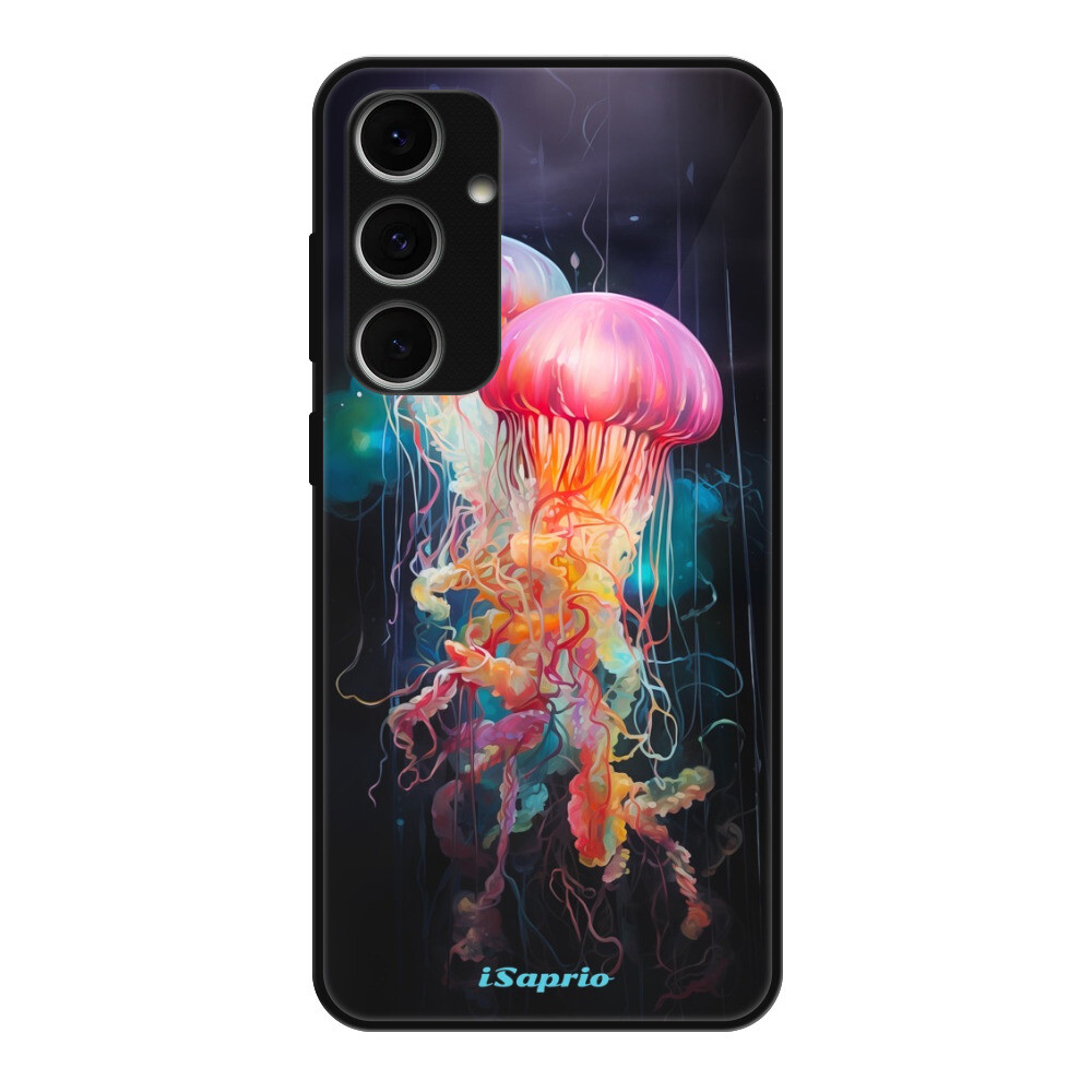 Lesklé puzdro Exclusive iSaprio - Abstract Jellyfish - Samsung Galaxy S24 FE