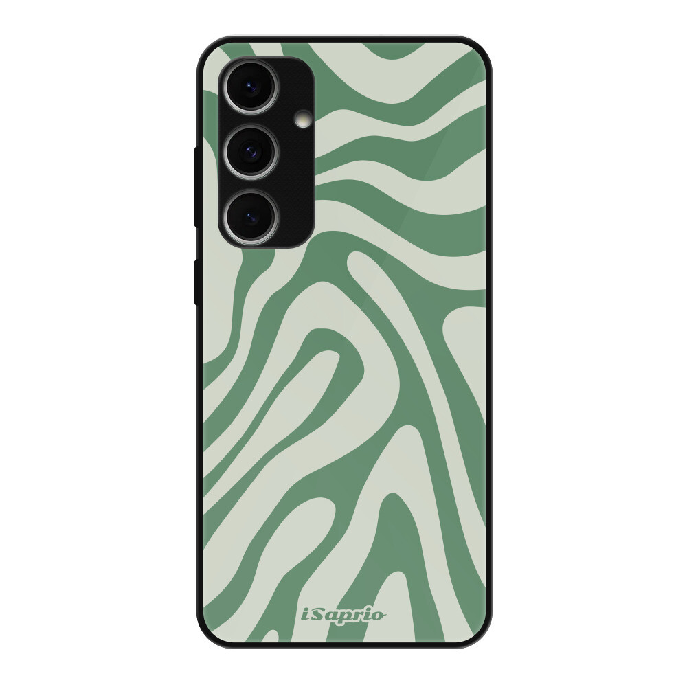 Lesklé puzdro Exclusive iSaprio - Zebra Green - Samsung Galaxy S24 FE