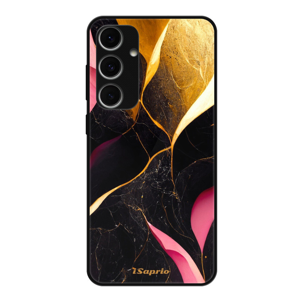 Lesklé puzdro Exclusive iSaprio - Gold Pink Marble - Samsung Galaxy S24 FE