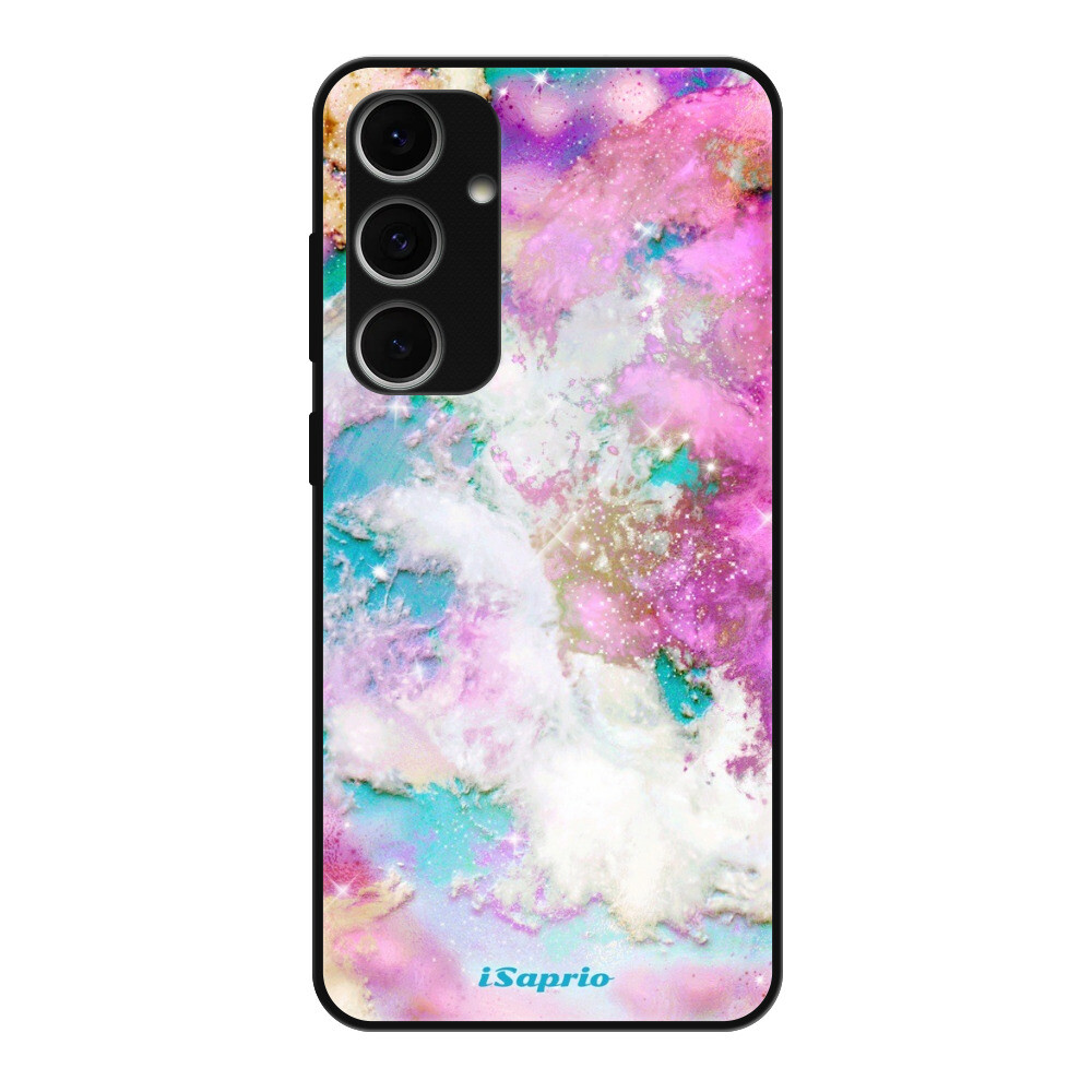 Lesklé puzdro Exclusive iSaprio - Galactic Paper - Samsung Galaxy S24 FE