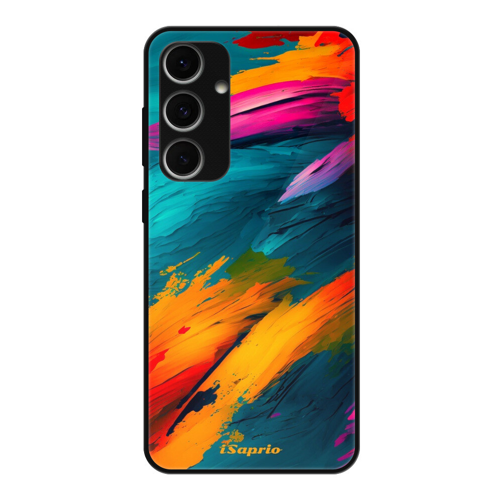 Lesklé puzdro Exclusive iSaprio - Blue Paint - Samsung Galaxy S24 FE