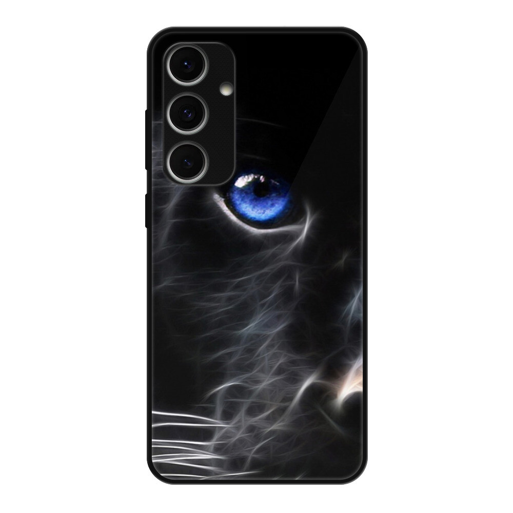 Lesklé puzdro Exclusive iSaprio - Black Puma - Samsung Galaxy S24 FE