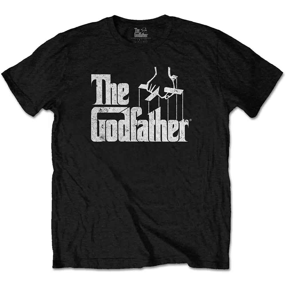 The Godfathers tričko Logo White Čierna 3XL