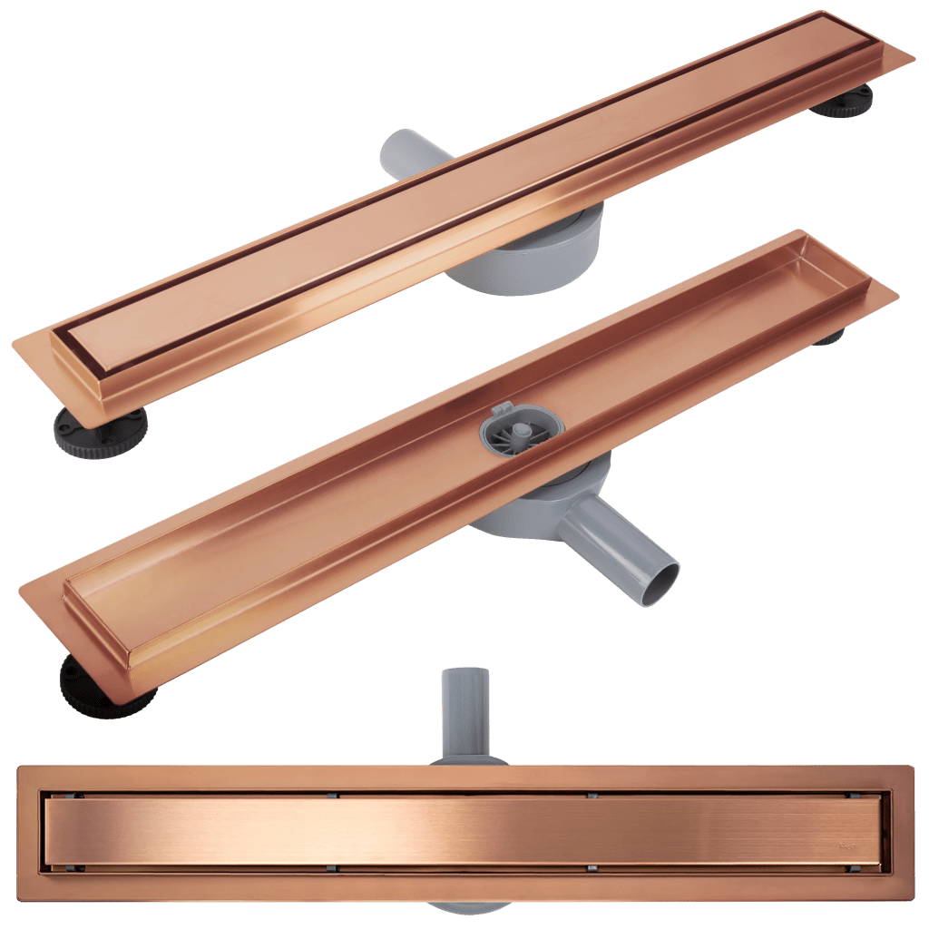 REA - Odtokový žľab Neox pre Brushed Copper 100 REA-G4804