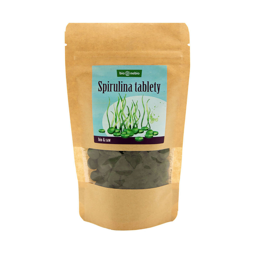Tablety Spirulina 100 g BIO   BIO NEBIO