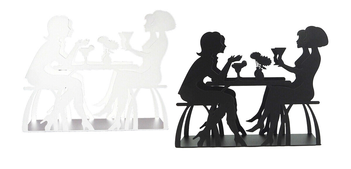 MAKRO - Stojan na servítky 14,5x4x12cm rôzne farby