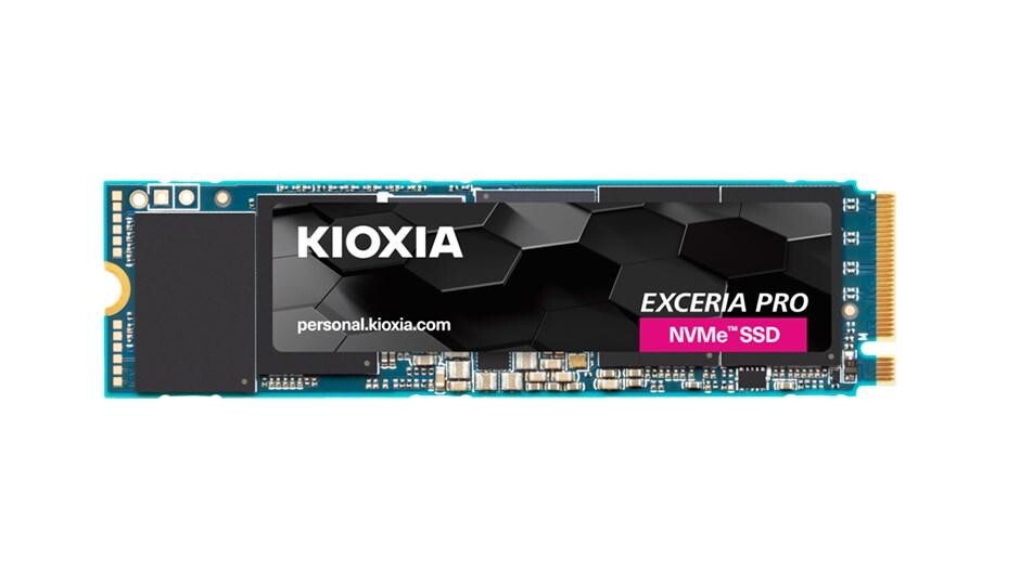 KIOXIA SSD 1TB EXCERIA PRO, M.2 2280, PCIe Gen4x4, NVMe 1.4, R: 7300/W: 6400MB/s