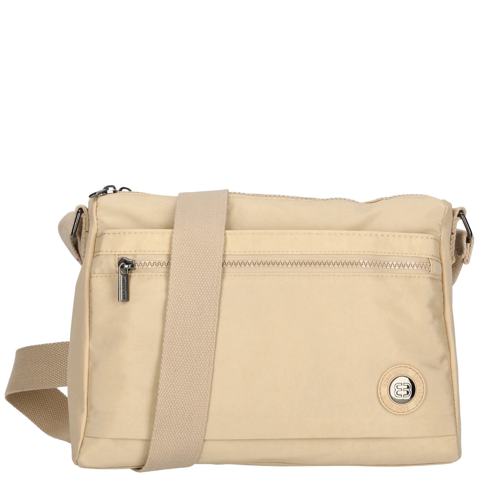 Dámska crossbody kabelka Square Enrico Benetti - béžová