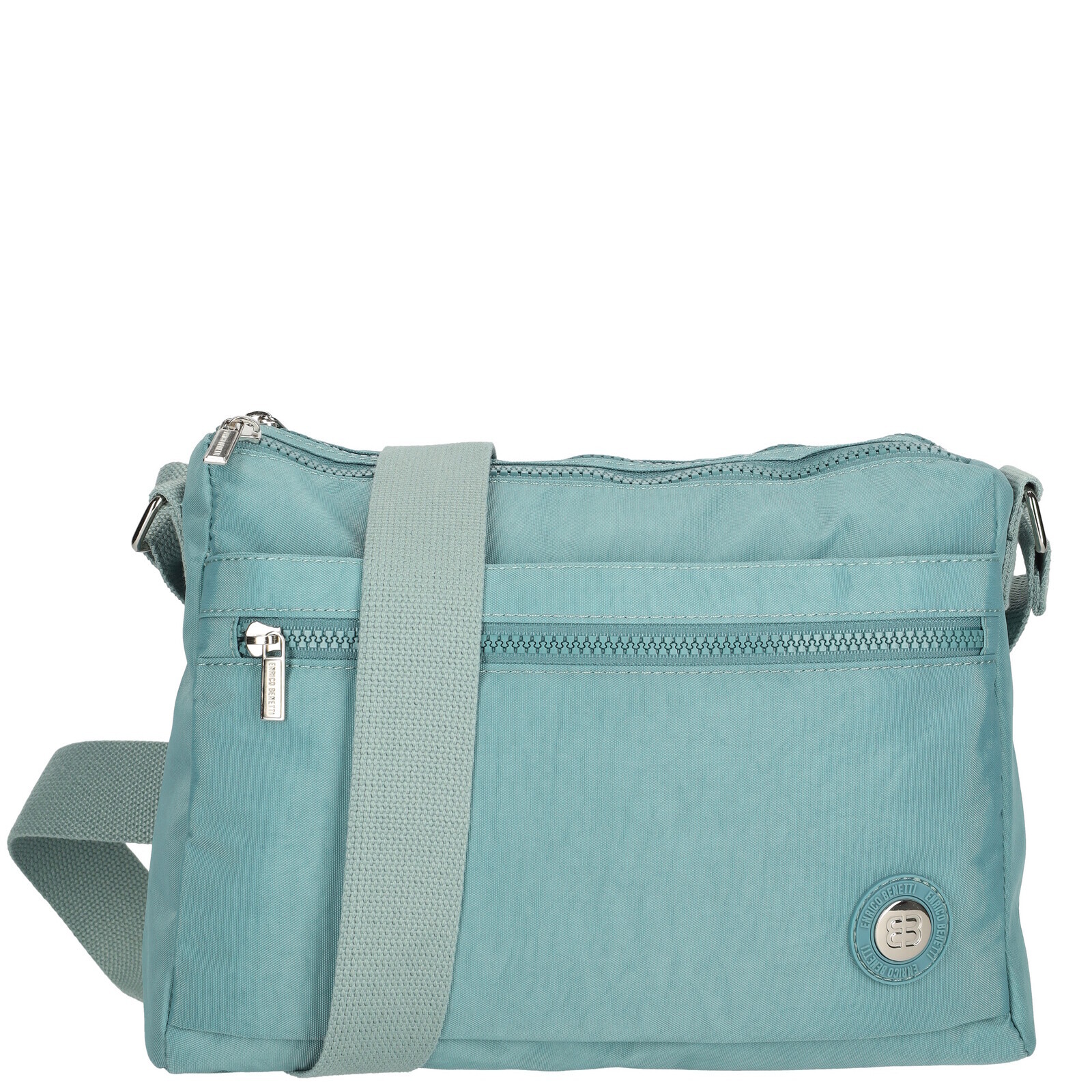 Dámska crossbody kabelka Square Enrico Benetti - tyrkysová