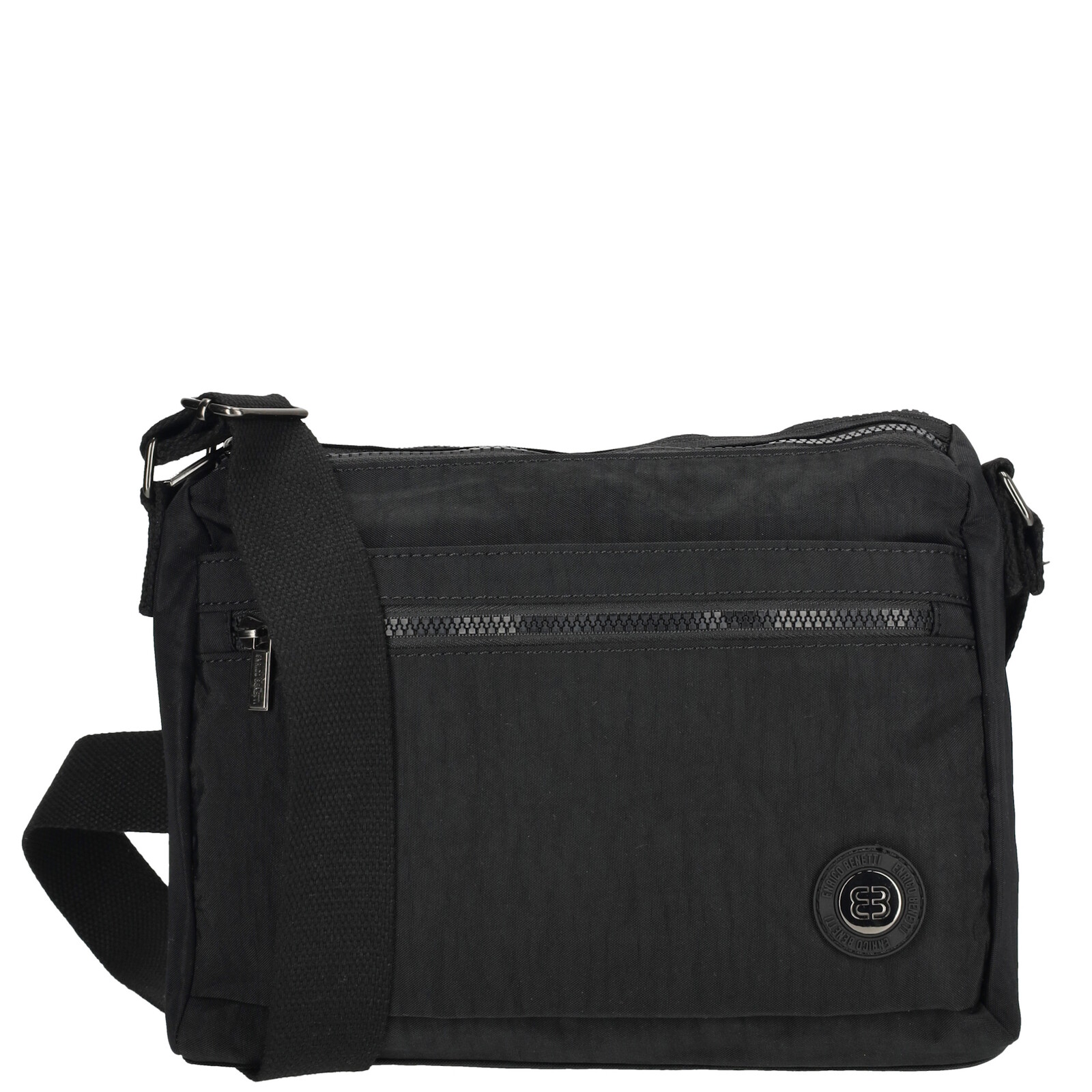 Dámska crossbody kabelka Square Enrico Benetti - čierna