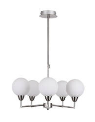Závesná lampa Logos saténová 5x25w g9