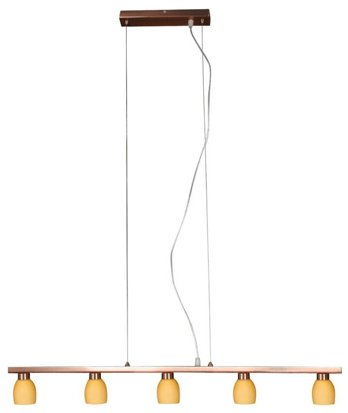 Stropná lampa Dakota 5X40W G9 medená