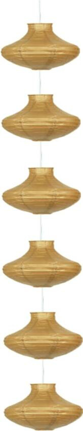 Stropná lampa Griff6 papierová E14 40W