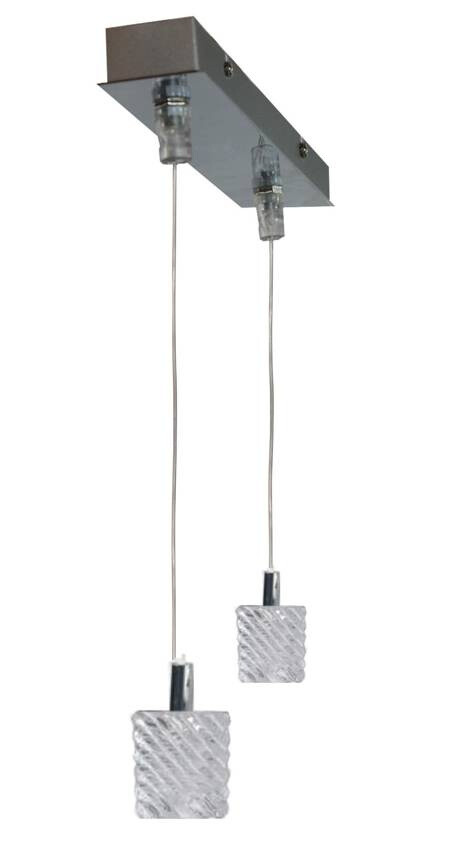 Stropná lampa Tosca 2X40W G9 chróm