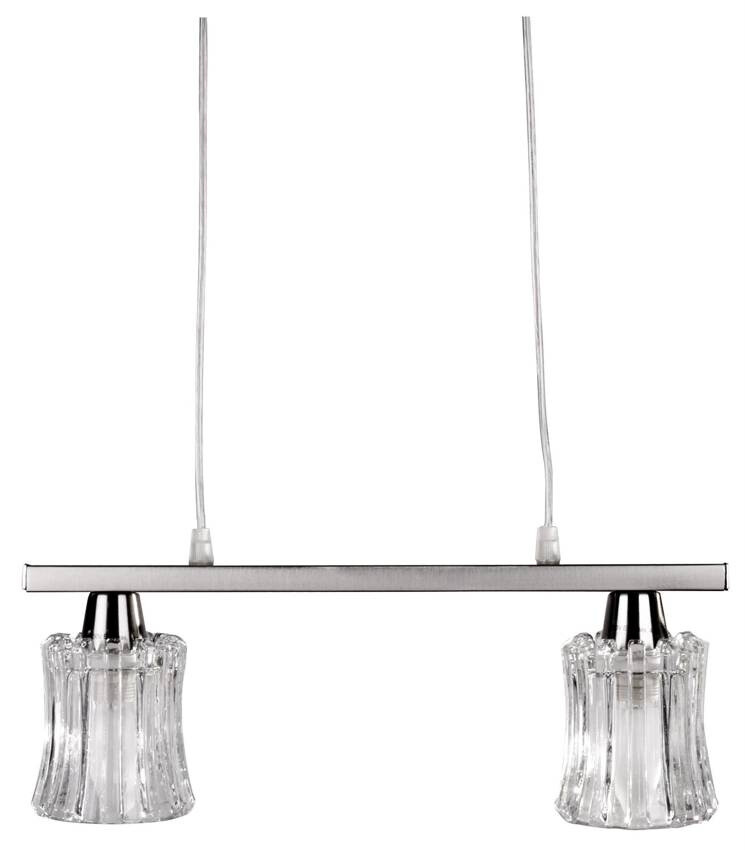 Stropná lampa Ibiza 2X40W E14 saténová