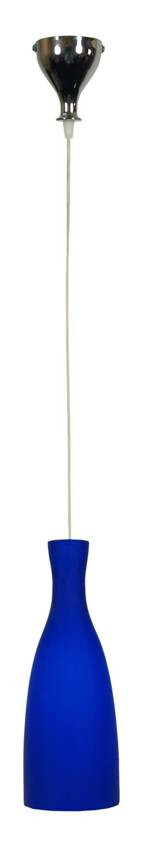 Stropná lampa Bar 1 svetlomodrá 1X60W E27