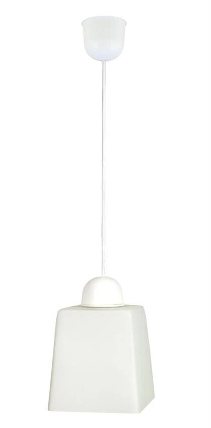 Stropná lampa Wibra 12 1xE27 biele lano