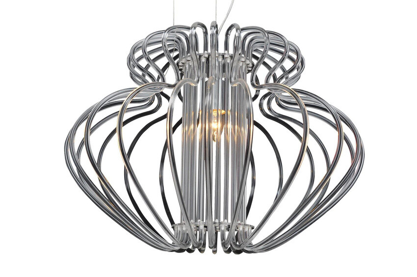 Závesná lampa biela 52x42cm Imperia