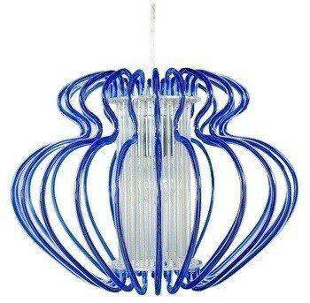 Závesná stropná lampa 1X60W E27 modrá IMPERIA