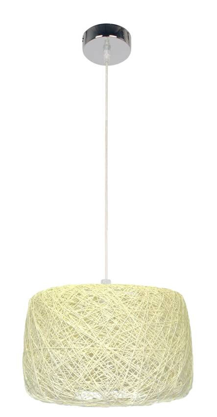 Závesná stropná lampa Panda e27 krémová