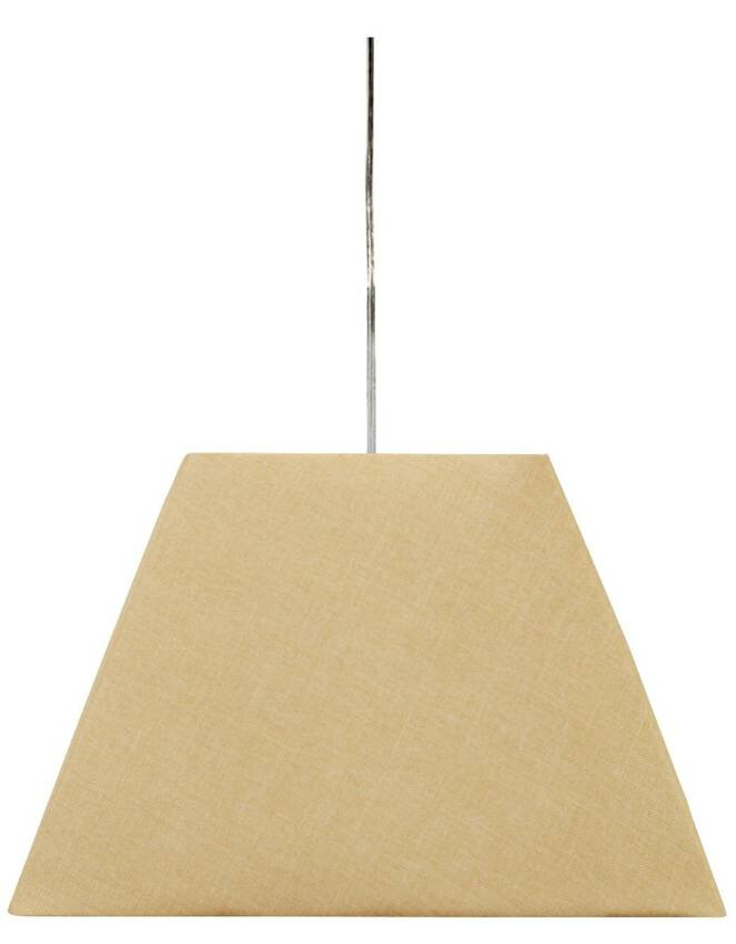 Závesná stropná lampa 1X60W E27 krémová ŠTANDARD