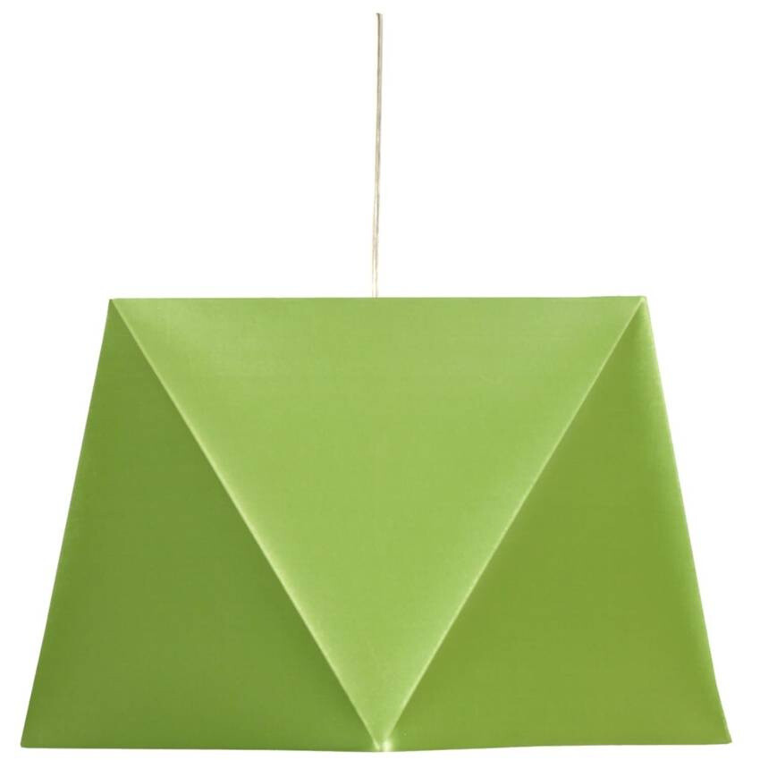 Závesná stropná lampa 1X60W E27 zelená